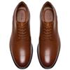CLARKS MENS SHOE - TAN LEATHER